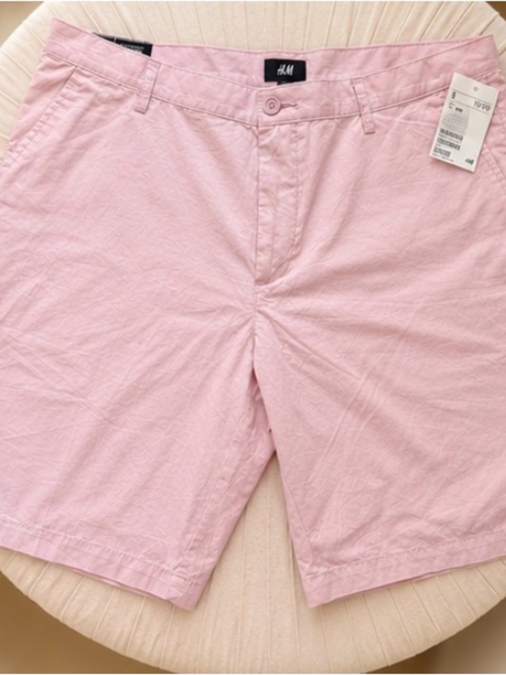 H&M Light Pink Men's Cargo Shorts